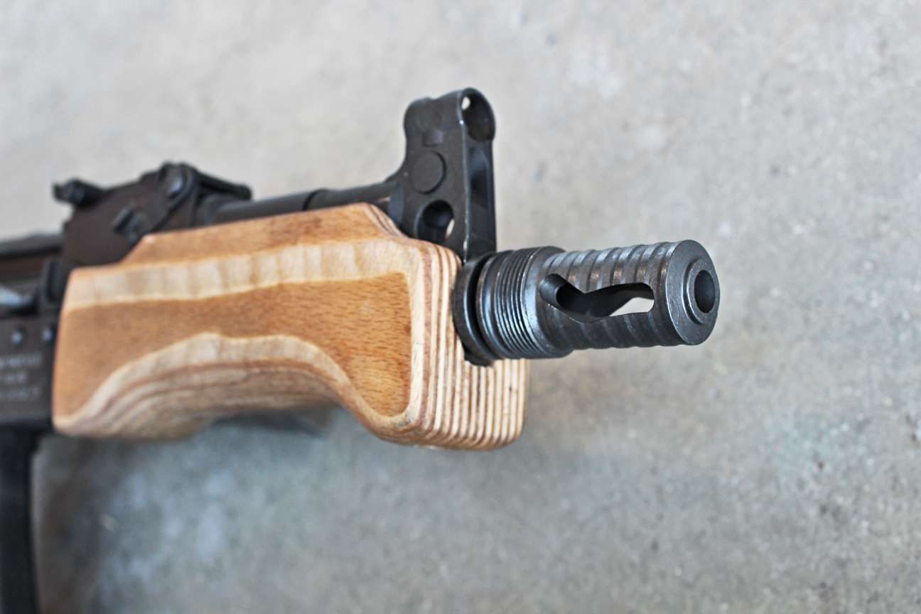 Muzzle Brake, Short Barrel, 14-1 LH, 3-Slot Vortex